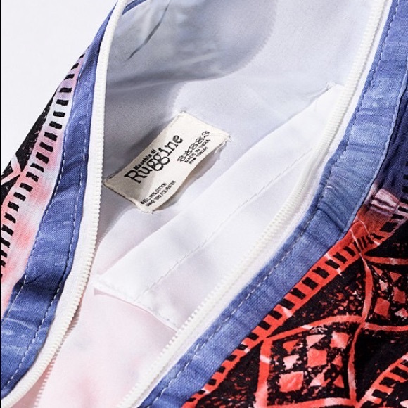 Multi colored and print fine cotton boho bag. - Picture 7 of 7